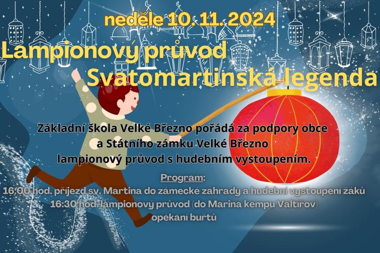 Plakát - Lampionový průvod